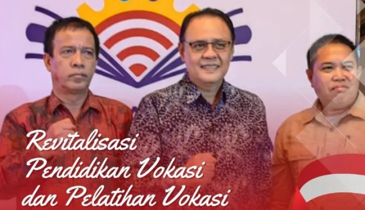 Kadisdik menghadiri Peluncuran program Revitalisasi Pendidikan Vokasi dan Pelatihan Vokasi (PVPV) yang menjadi amanat dari Peraturan Presiden (Perpres) Nomor 68 tahun 2022 tentang Revitalisasi Pendidikan Vokasi dan Pelatihan Vokasi.