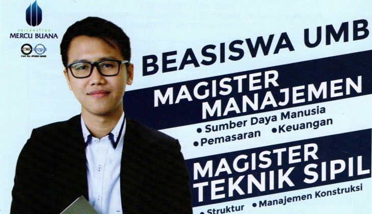 Beasiswa Pasca Sarjana Magister Manajemen Universitas Mercubuana