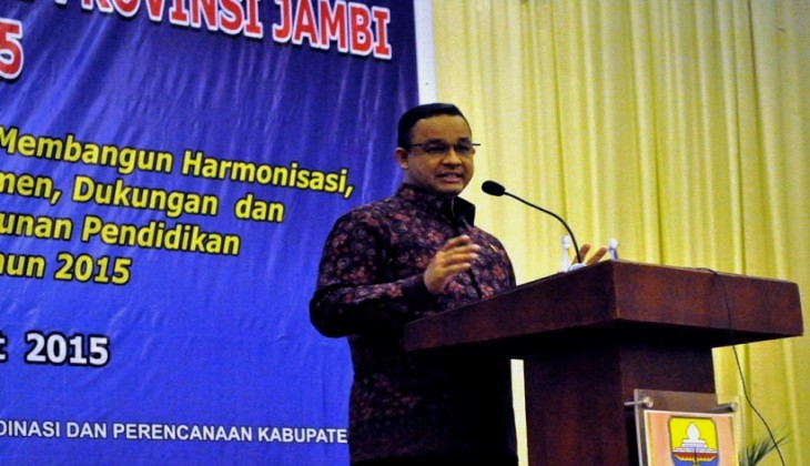 Mendikbud Hadiri Rakor Perencanaan Pendidikan Jambi Tahun 2015