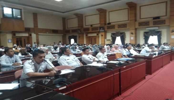Buka Kegiatan Sosialisasi E-Kinerja pada Guru dan Pegawai, Ini Pesan Wagub Abdullah Sani