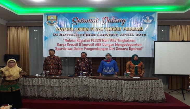 Festival lomba Seni Siswa Nasional Sekolah luar biasa tingkat Provinsi Jambi tahun 2018