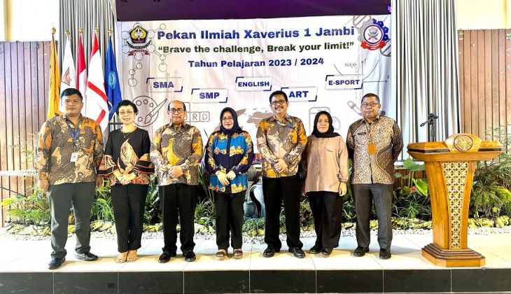 Buka Lomba Pekan Ilmiah Xaverius I, Ini Pesan Kabid Pembinaan SMA Disdik Provinsi Jambi