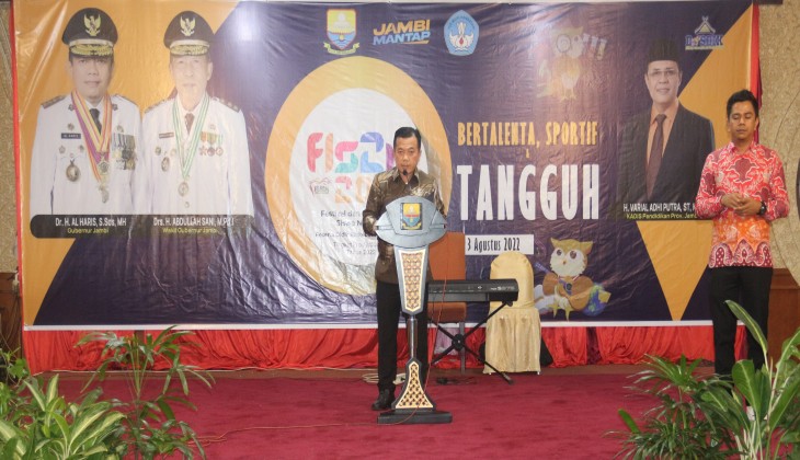 Al Haris Buka FLS2N PDBK Tingkat Provinsi Jambi 2022