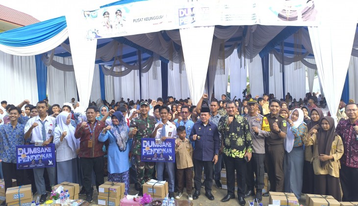 1.061 Siswa Bungo dan Tebo Terima Bantuan Dumisake Pendidikan Gubernur Al Haris