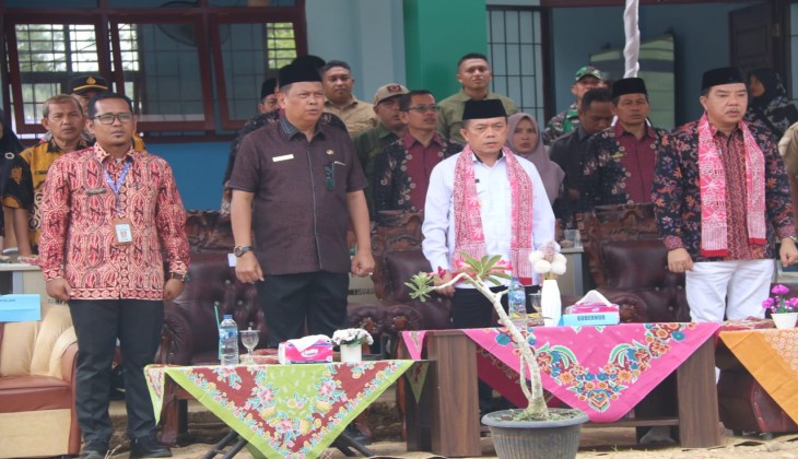 Resmikan 4 Ruang Belajar SMK N 15 Merangin Gubernur Al Haris:Kembangkan Role Model SMK Peternakan