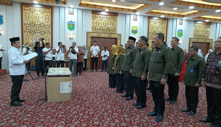 Al Haris Lantik Gugus Tugas PAUD-HI, Pegurusnya Sekda, Bunda PAUD Hingga Kepala OPD