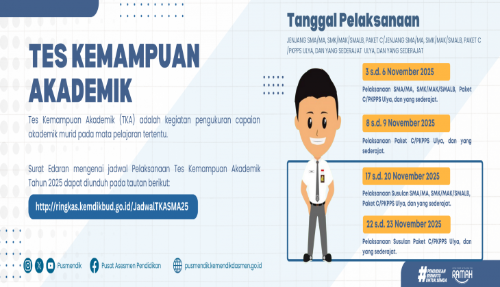 Informasi Terkait Tes Kemampuan Akademik