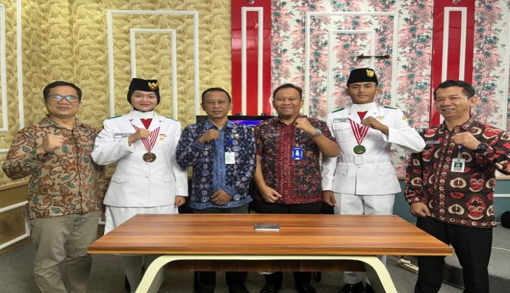 Poadcast Sahabat Disdik, Tampilkan 2 Paskibraka Kebanggaan Jambi Usai Pengibaran Bendera di IKN