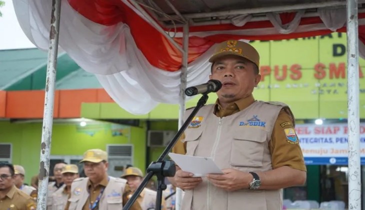 Apel Siaga Bersama Kepsek SMAN/SMKN se-Provinsi Jambi, Al Haris Harap PPDB Objektif Berdasarkan Kemampuan