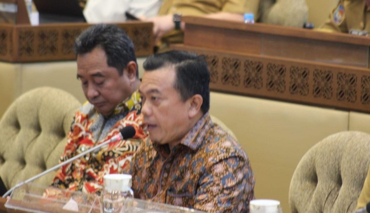 Gubernur Al Haris Wakili APPSI Rapat Bersama komisi II DPR RI