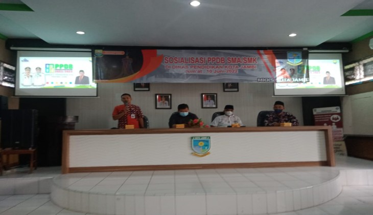 Sosialisasi Pelaksanaan Penerimaan Peserta Didik Baru (PPDB) Tahun Pelajaran 2022/2023