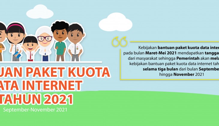 Bantuan Paket Kuota Data Internet Tahun 2021